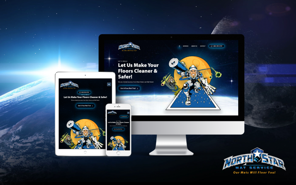 new website north star mat service