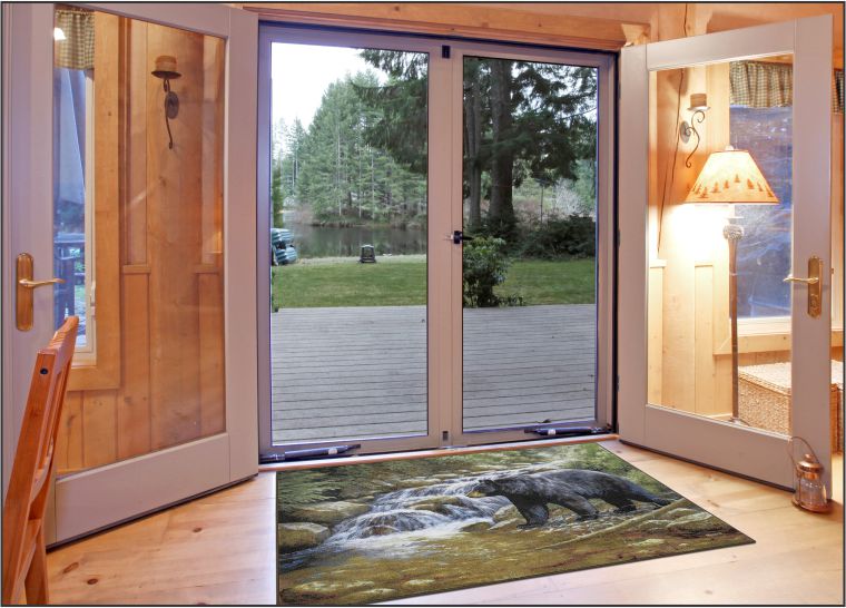 Buy Indoor Cabin Rug & Wildlife Mountain Lodge Mats North Star Mats