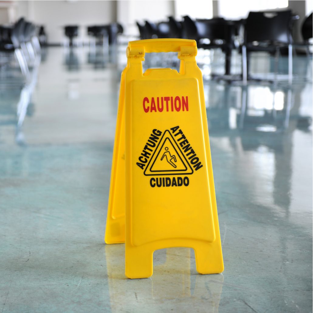 slip hazards in the workplace