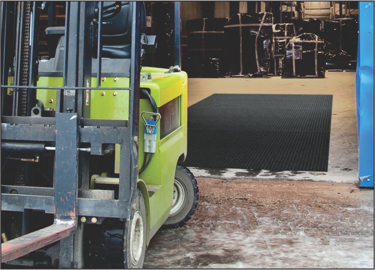 Buy WaterHog Lift Truck Mats Warehouse Floor Mats by North Star Mats