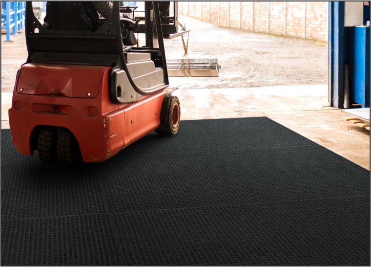 Buy WaterHog Lift Truck Mats Warehouse Floor Mats by North Star Mats
